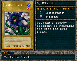 Detalhes da carta Tentacle Plant