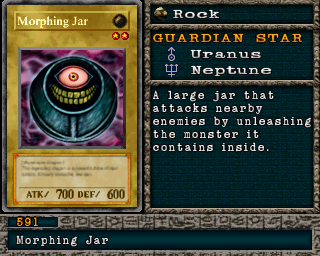 Detalhes da carta Morphing Jar