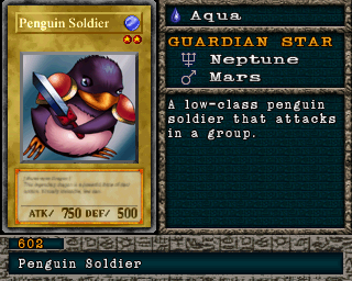 Detalhes da carta Penguin Soldier