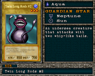 Detalhes da carta Twin Long Rods #2