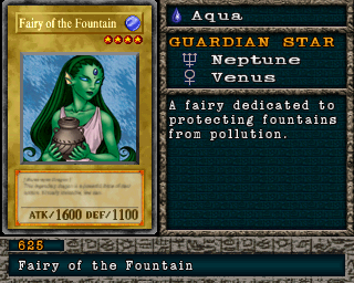 Detalhes da carta Fairy of the Fountain
