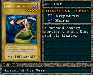 Detalhes da carta Amazon of the Seas