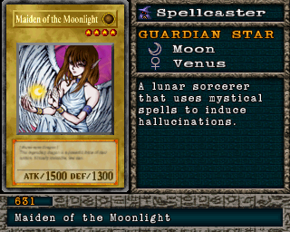 Detalhes da carta Maiden of the Moonlight