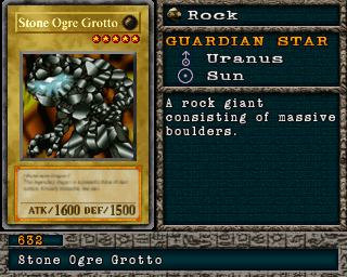 Detalhes da carta Stone Ogre Grotto