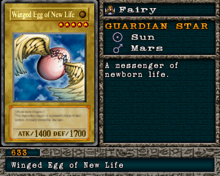 Detalhes da carta Winged Egg of New Life