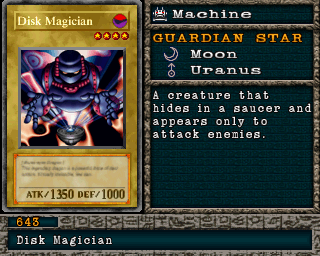 Detalhes da carta Disk Magician