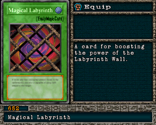 Detalhes da carta Magical Labyrinth