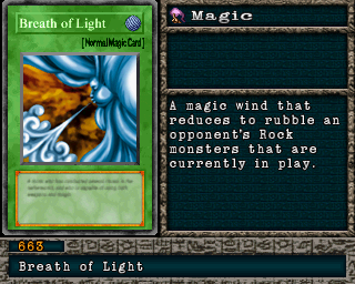 Detalhes da carta Breath of Light