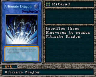 Detalhes da carta Ultimate Dragon