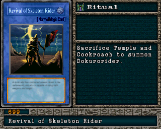 Detalhes da carta Revival of Skeleton Rider