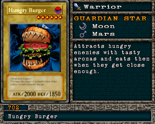 Detalhes da carta Hungry Burger