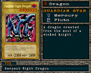 Detalhes da carta Serpent Night Dragon
