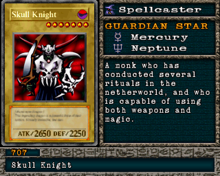 Skull Knight em Forbidden Memories