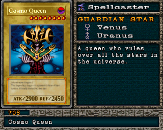 Cosmo Queen em Forbidden Memories