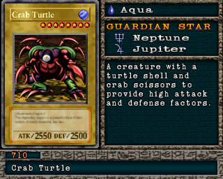 Crab Turtle em Forbidden Memories