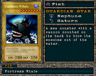Detalhes da carta Fortress Whale