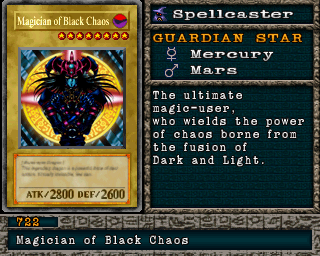 Detalhes da carta Magician of Black Chaos