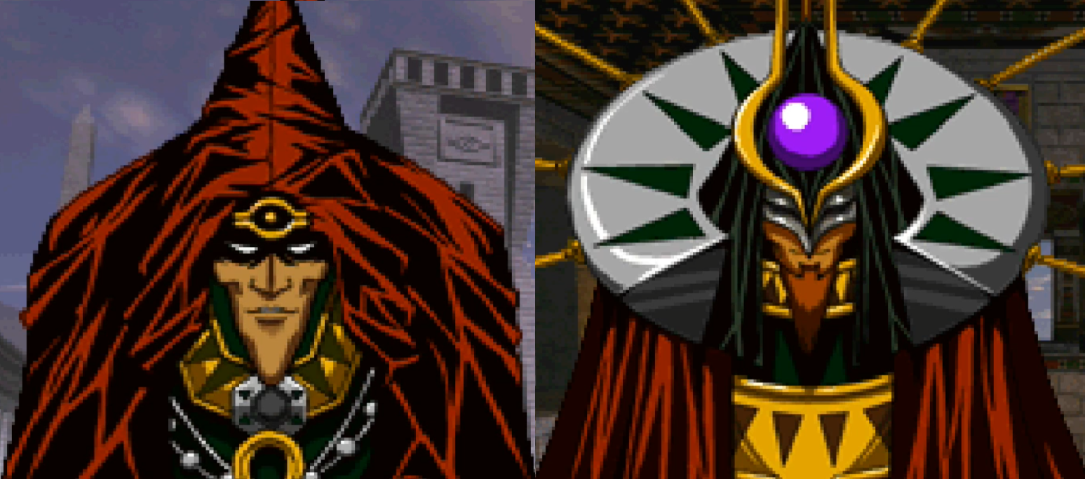 Mountain Shrine - High Mage Atenza em Forbidden Memories
