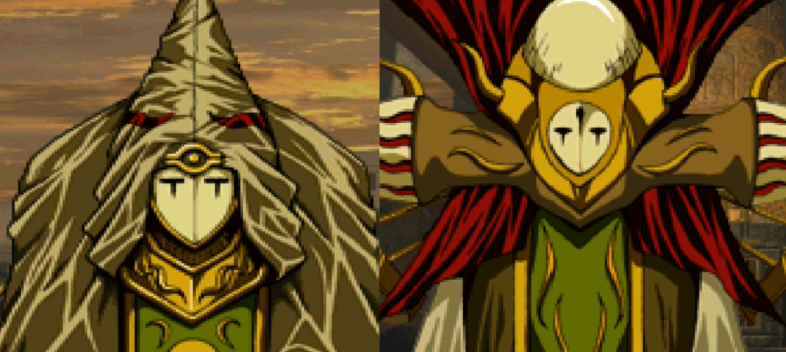 Desert Shrine - High Mage Martis em Forbidden Memories