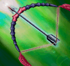 Silver Bow and Arrow